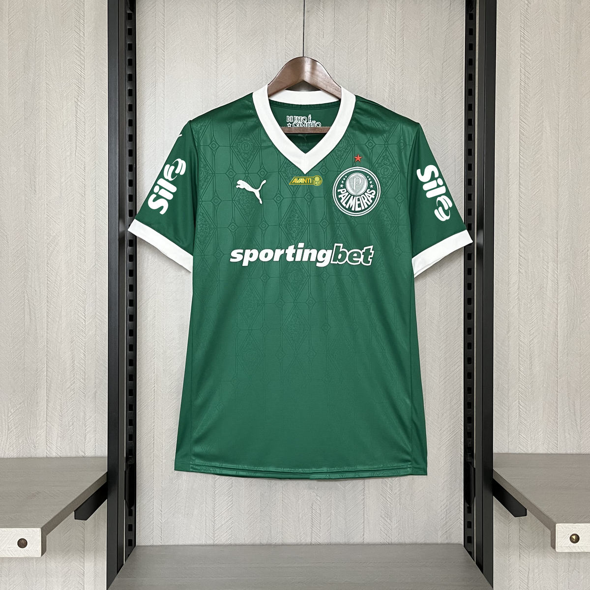 Jersey Puma Palmeiras Home 2025 Patrocinadores