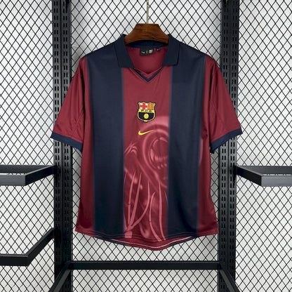 CJ x x Barcelona Retro 2000/01 Home Skeleton jersey