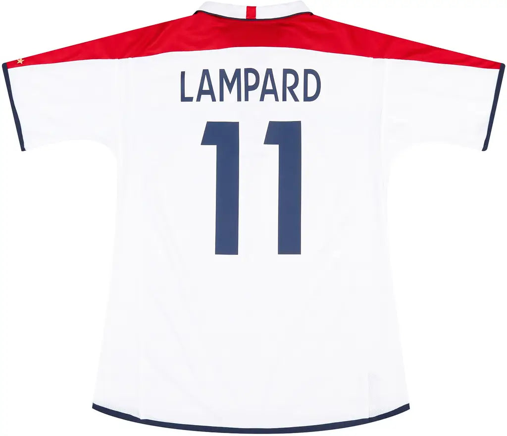 2003-05 England Home Shirt Lampard #11