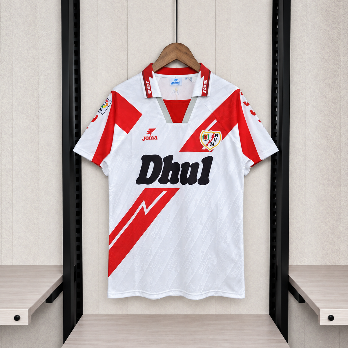 Rayo Vallecano Home 1994/96 Joma Retro Men's Jersey