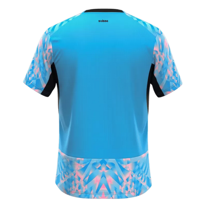Switzerland Goalkeeper Soccer Jersey World Cup 2026 Blue - Fan Version