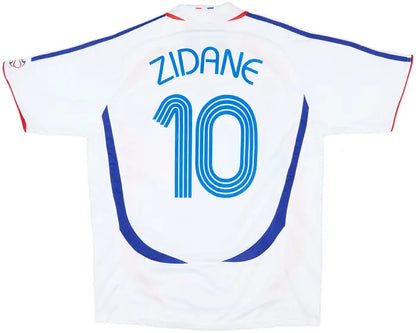 2006 France Away Shirt Zidane #10