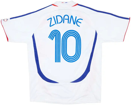 2006 France Away Shirt Zidane #10