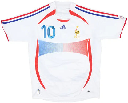 2006 France Away Shirt Zidane #10