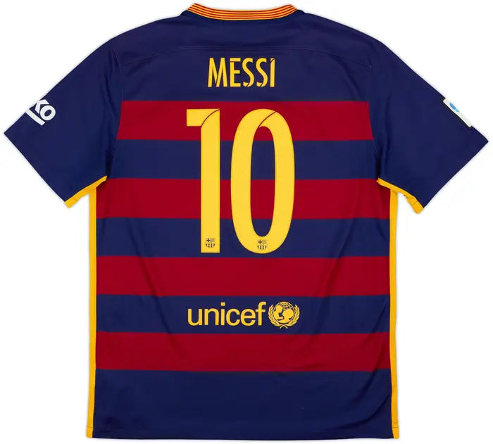 2015-16 Barcelona Home Shirt #10