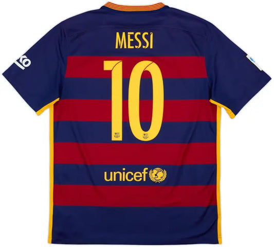 2015-16 Barcelona Home Shirt #10