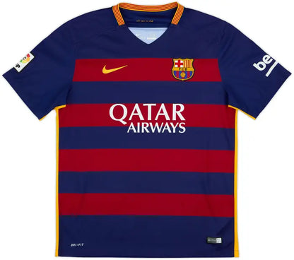 2015-16 Barcelona Home Shirt #10