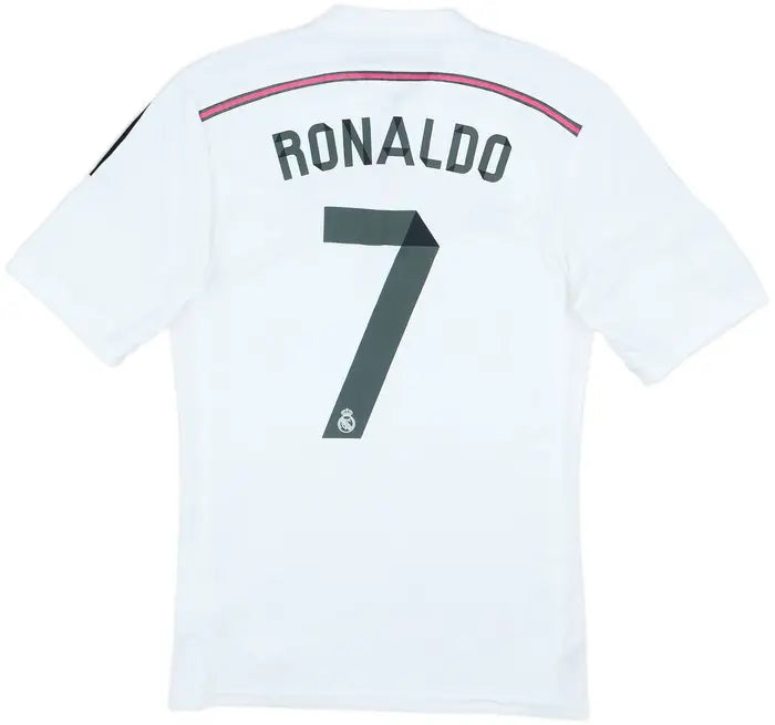 2014-15 Real Madrid Home Shirt #7