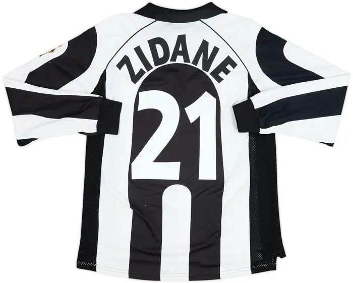 1997-98 Juventus Centenary Home Shirt Zidane #21