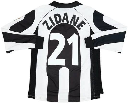1997-98 Juventus Centenary Home Shirt Zidane #21