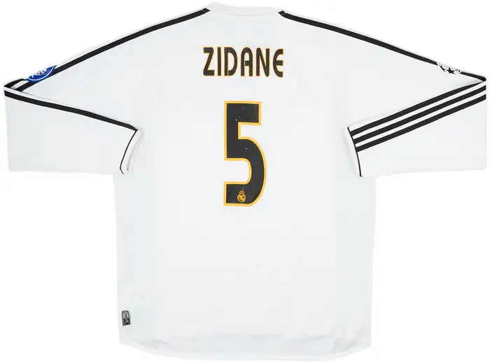 2003-04 Real Madrid Home Shirt Zidane #5