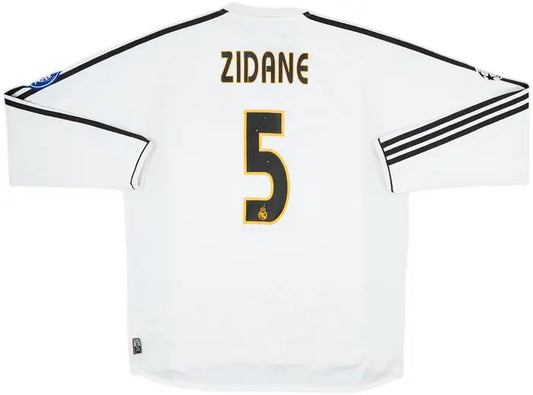2003-04 Real Madrid Home Shirt Zidane #5