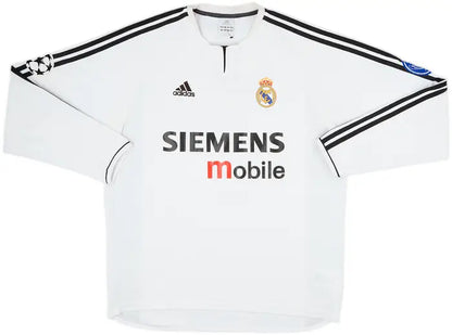 2003-04 Real Madrid Home Shirt Zidane #5