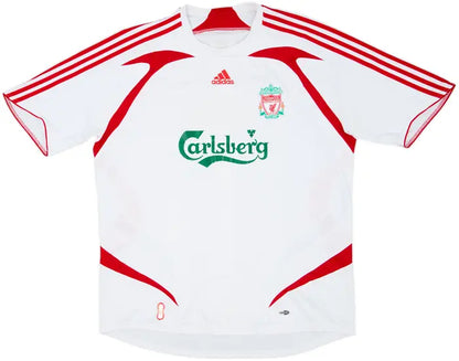 2007-08 Liverpool Away Shirt Torres #9