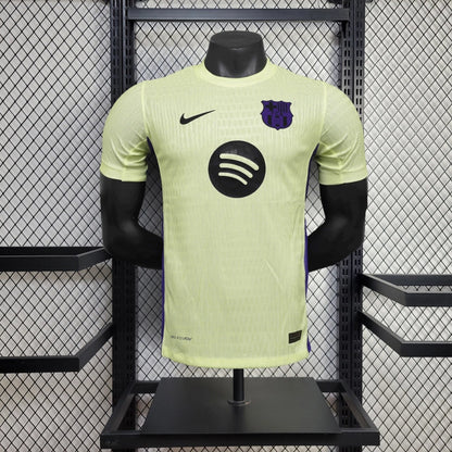 Barcelona 25/26 Special Edition Jersey - Light Yellow - Player Version - Slim Fit