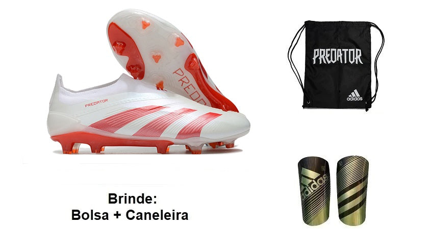 Firm Ground Soccer Cleats Adidas Predator Laceless Tongue FG