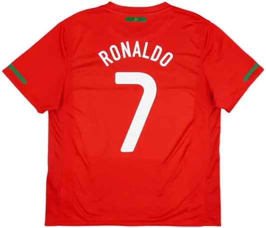 2010-11 Portugal Home Shirt #7