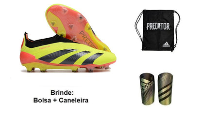 Firm Ground Soccer Cleats Adidas Predator Laceless Tongue FG