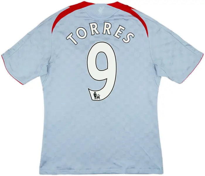 2008-09 Liverpool Away Shirt Torres #9