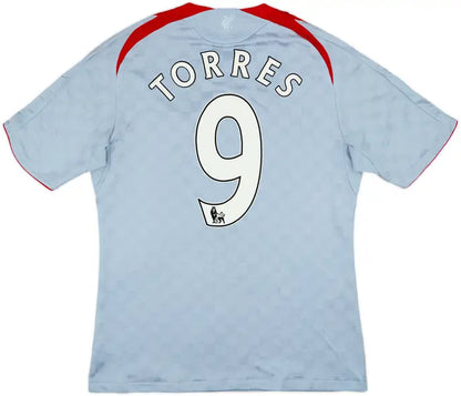 2008-09 Liverpool Away Shirt Torres #9