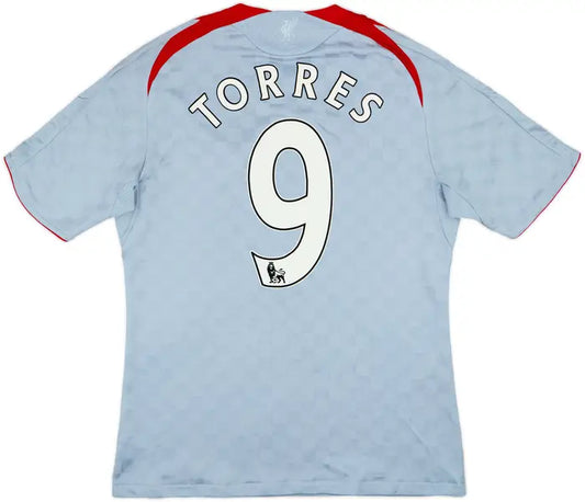2008-09 Liverpool Away Shirt Torres #9