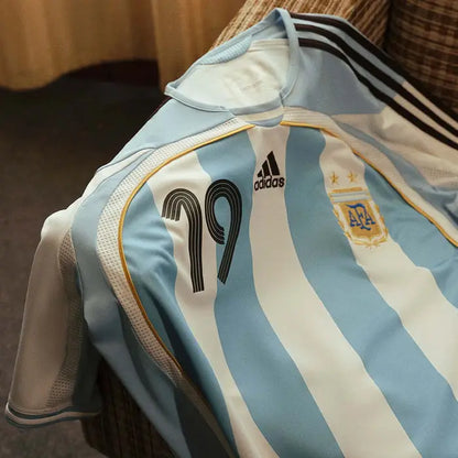 Argentina Reissue Home Shirt #19 2006