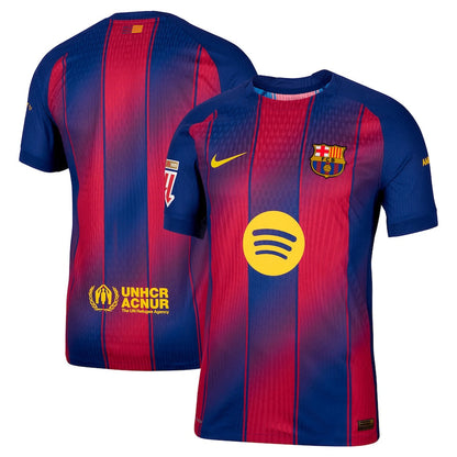 Barcelona 2025/26 Home Player Version Jersey with Patch [Slim Fit]