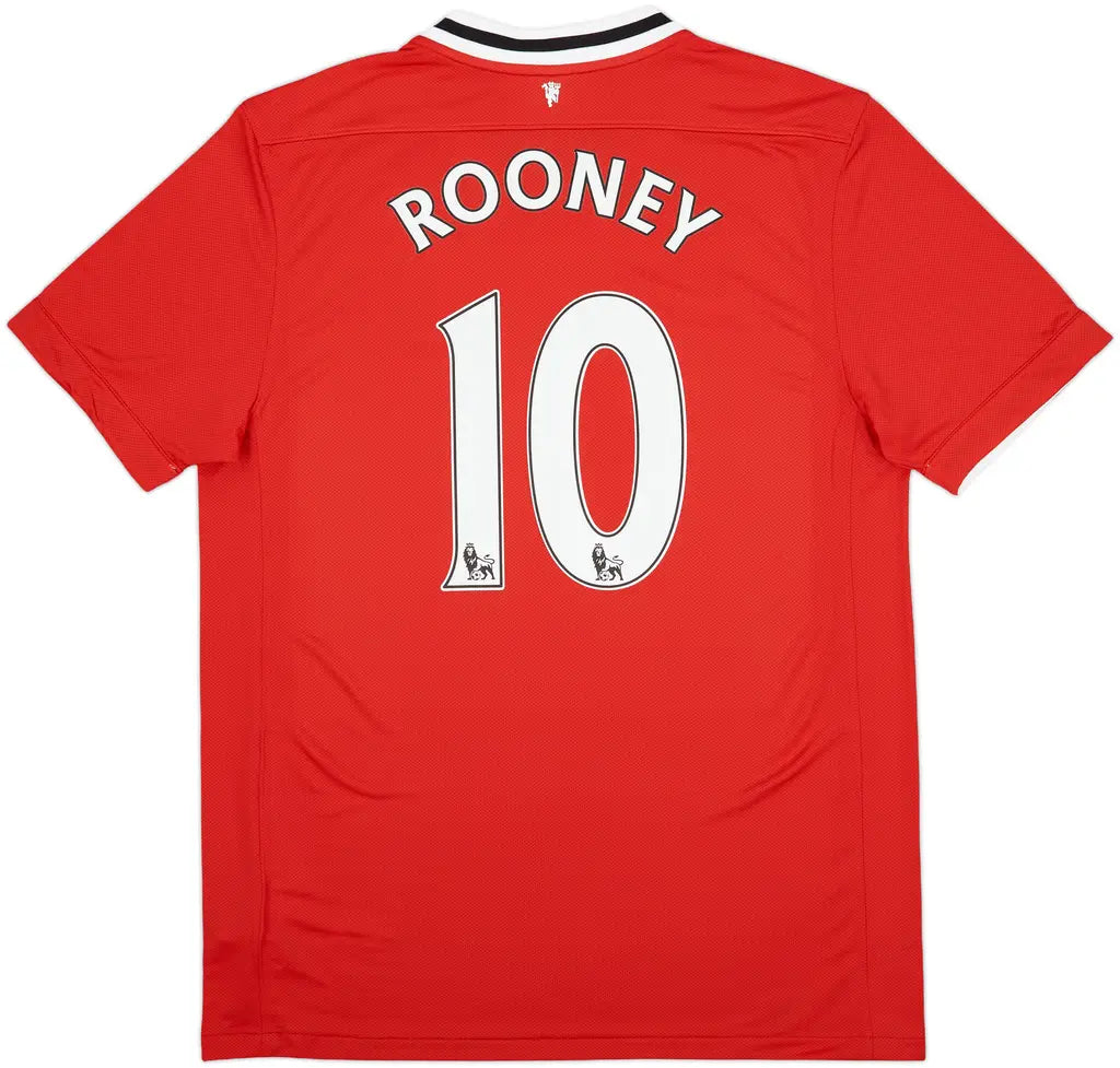 2011-12 Manchester United Home Shirt Rooney #10