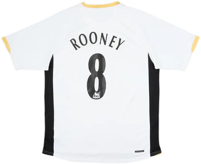 2006-08 Manchester United Away Shirt Rooney #8