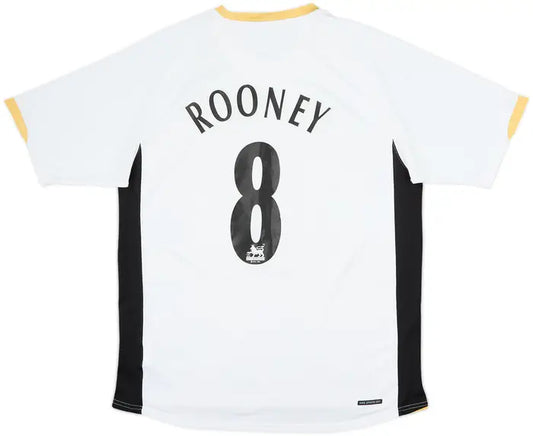 2006-08 Manchester United Away Shirt Rooney #8