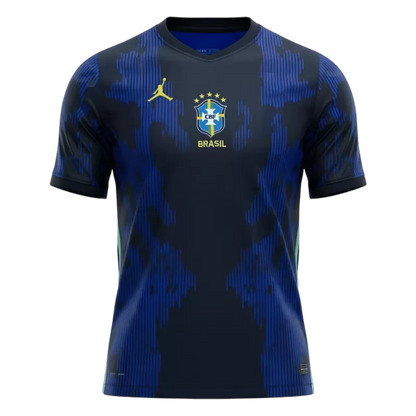 Brazil Away Blue 2026 - Brazil Jordan Fan Version World Cup 2026