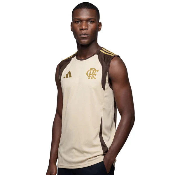 Tank Top Flamengo Training 2026 - Beige