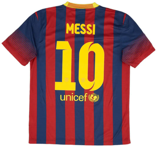 2013-14 Barcelona Home Shirt #10
