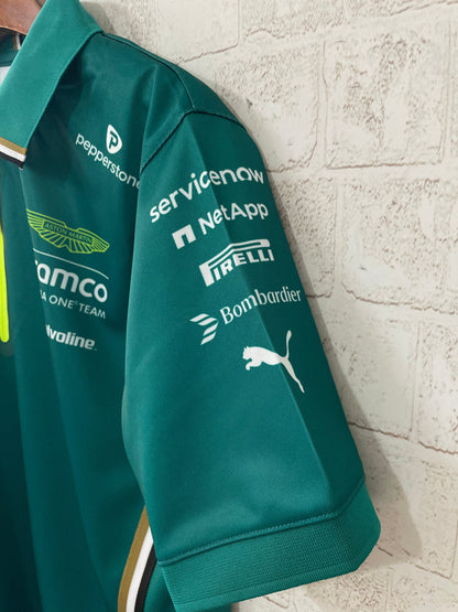 Aston Martin Aramco Cognizant F1 2025 Team Polo Formula 1 F1 Formula One