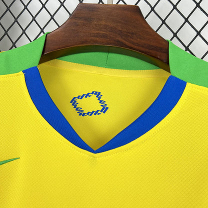 Brazil 2025/26 Home Fan Version Jersey - Brazil