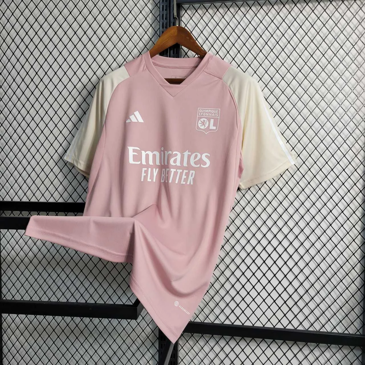 Jersey of Training Lyon 23/24 Rosa