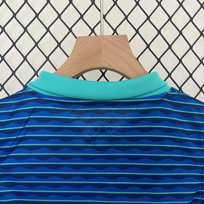 Brazil Away Retro Kids Kit 2024