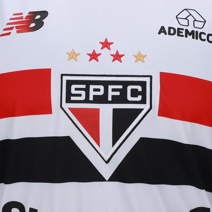 São Paulo I 2026/27 Fan Version New Balance Men's - White+Red Jersey