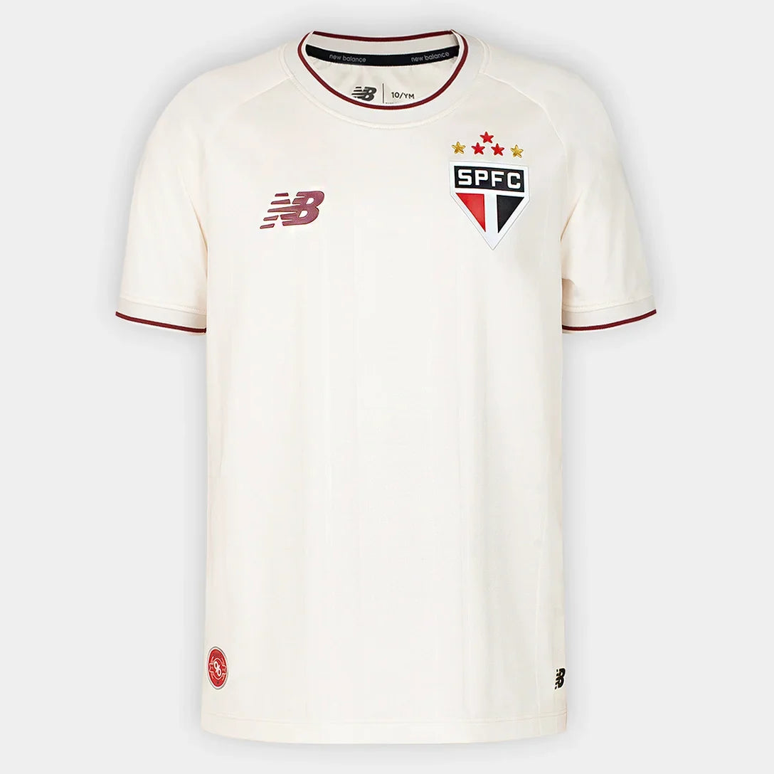 Jersey São Paulo Comemorativa 2026/27 Fan Version New Balance - Off White+Vinho