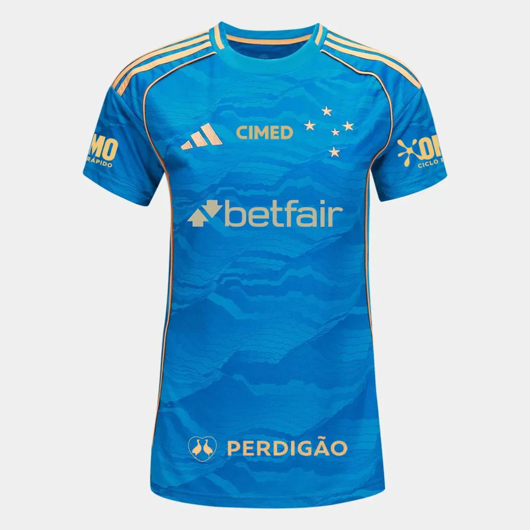 Jersey Cruzeiro 2025/26 Women's/Women Third - Fan Version All Sponsor