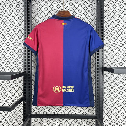 Barcelona Travis Scott Home Fan Jersey 2025/26 Spotify and FC Barcelona Collab With Travis Scott on a Special Cactus Jack