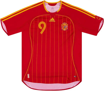 2006-08 Spain Home Shirt Torres #9