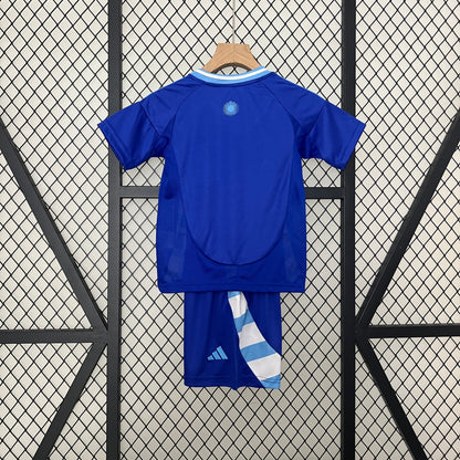 Argentina Away Kids Kit 2024 - Patch Fifa World Champions 2022