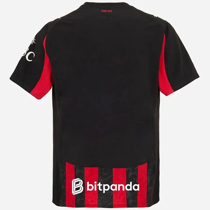 Milan Home Jersey 2025 Red+Black