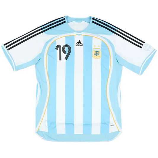 Argentina Reissue Home Shirt #19 2006