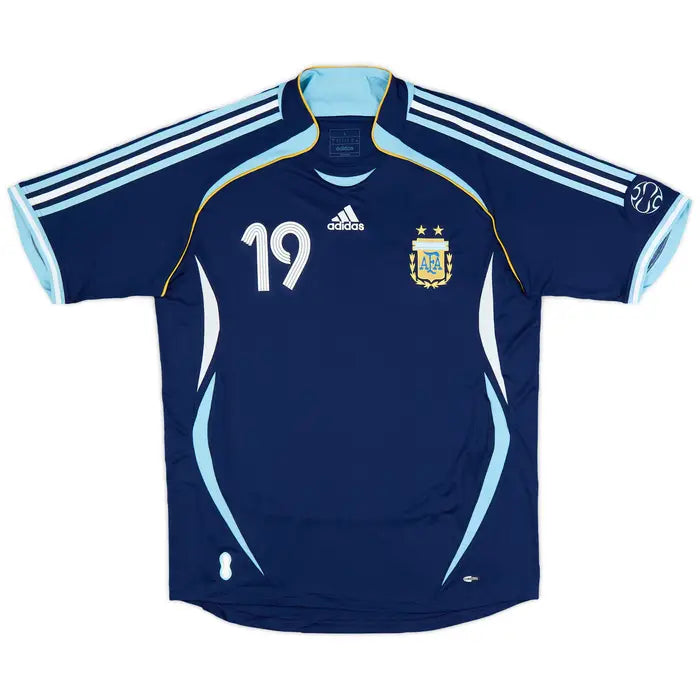 Argentina Reissue Away Shirt #19 2006