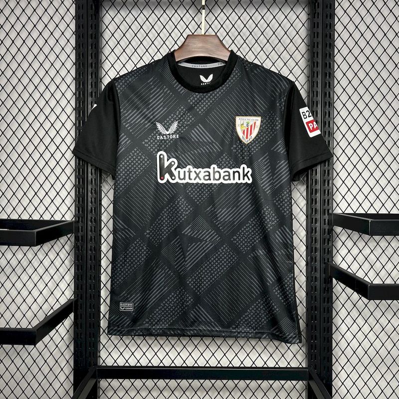Jersey Athletic Bilbao Goalkeeper 24/25 No Name/Number Fan Version Men's - Black