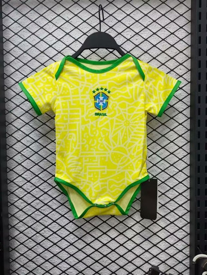 Body Baby Brazil Yellow/Green Brazil