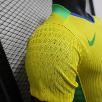 Brazil National Team I Jersey 2025/26 Men's Yellow Player Version