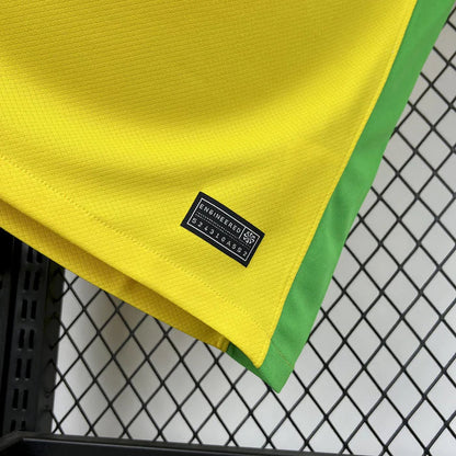 Brazil 2025/26 Home Fan Version Jersey - Brazil